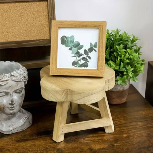 Sgabello tre gambe legno - a, in