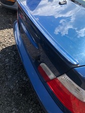 SPOILER LABBRO BAGAGLIAIO POSTERIORE ORIGINALE BMW E46 3 SERIE COUPÉ M3 SPORT TOPAZIO BLU OEM Ci
