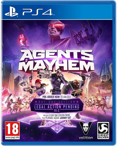 Agents mayhem playstation 4 - mayhem,