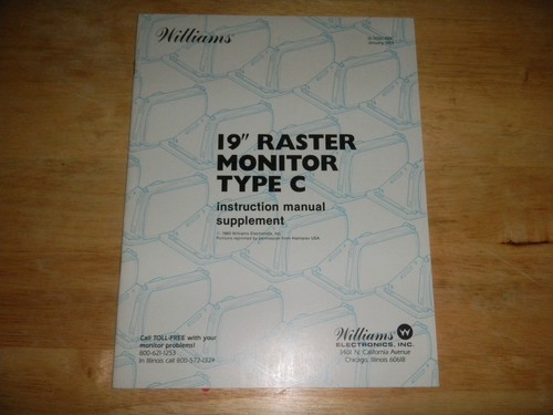 Monitor williams type - 19", c