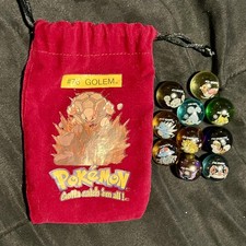 RARO Lotto 10 Biglie Pokemon