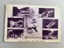 m) Cartolina formato piccolo Bognanco Verbania saluti 1935