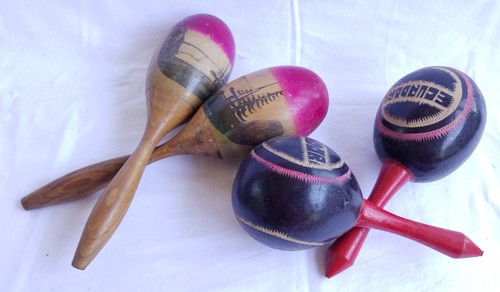 Maracas sonagli in - maracas, legno