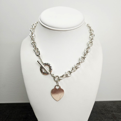 Collana tiffany co argento - collana, &