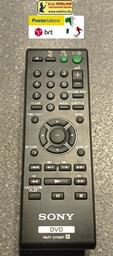 Sony rmt d198p telecomando - rmt-d198p,