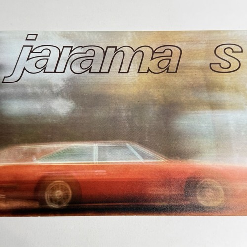 Lamborghini jarama 8p - lamborghini, s