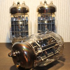 4 pezzi. Tubo triodo audiofilo 6S33S 6C33C ULYANOVSK NOS stessa data stampe b...