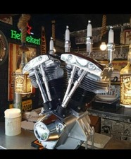 Colonna spillatore birra modello Harley Davidson Shovel in resina 1:1