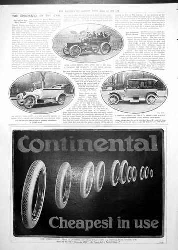 Stampa antica wolseley car - stampa,