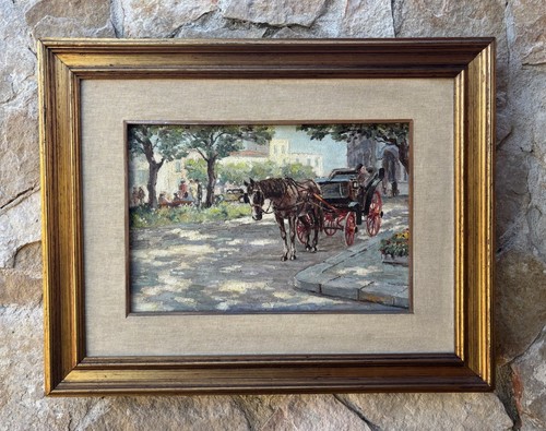 Quadro cavallo carrozza - e, carrozza-