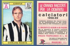 FIGURINA CALCIATORI PANINI 1968/69 - NUOVA/NEW - ROVETA - JUVENTUS