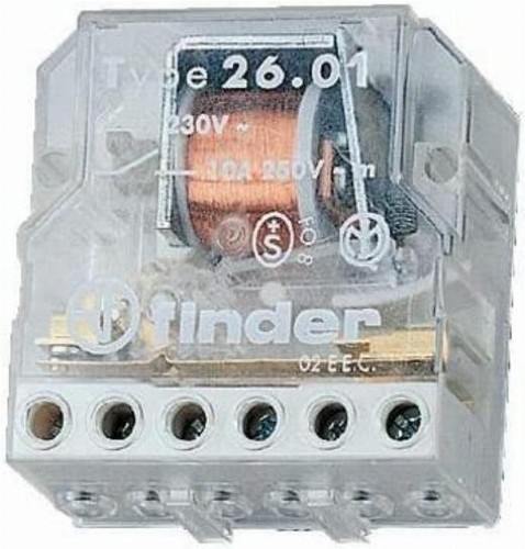 Finder relè montato - finder, su