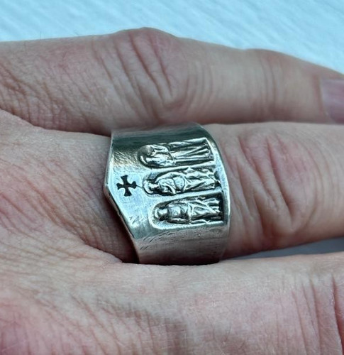 Raro anello mitra vescovile - raro,