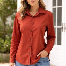 Zara Camicia Donna Arancione