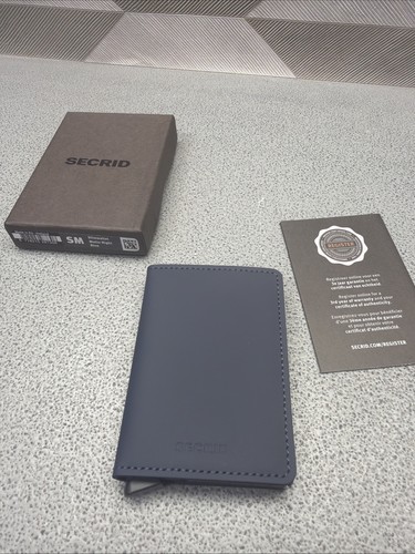 Secrid slimwallet blu notte - secrid,