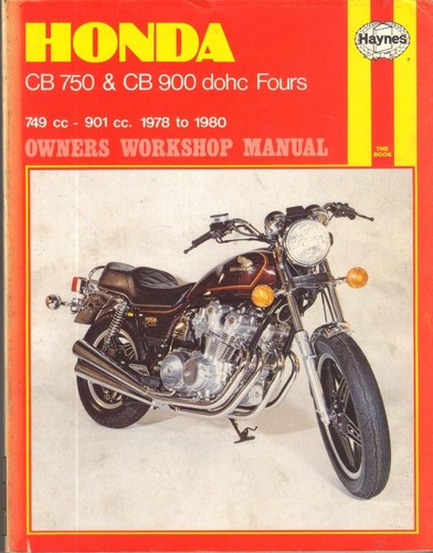 Manuale honda cb900 - honda, f,cb750