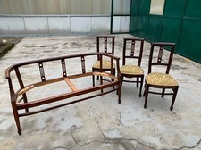 Divano+tre sedie epoca Liberty