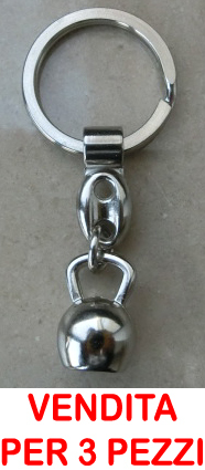 Portachiave keyring kettlebell - portachiave,