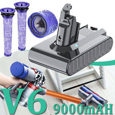 Sony 9000 mAh per Dyson V6 batteria DC58 DC59 DC61 DC62 DC72 SV03 SV06 21,6 V batteria