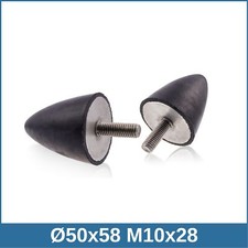 Tipo PD Ø50x58 M10x28