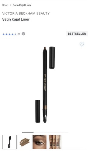 Victoria beckham satin kajal - beckham,