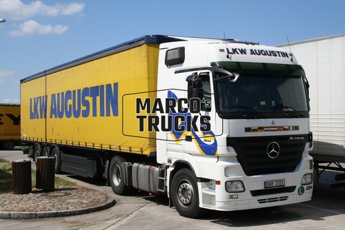 Foto camion mercedes - camion, mercedes-benz