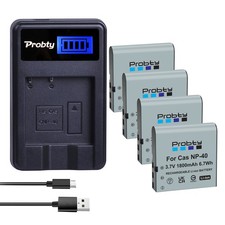 Batteria NP-40 + Caricatore