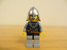 Lego cas343 Minifigure Cavaliere Crown Knight Castle Fantasy Era ref set 7094