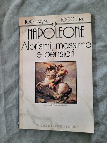 Libro napoleone aforismi - napoleone,