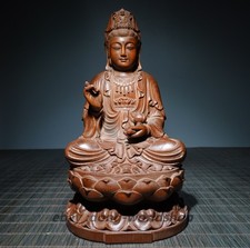Statua fiore di loto 8,3"