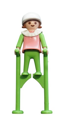 Playmobil bambina con - , berretto