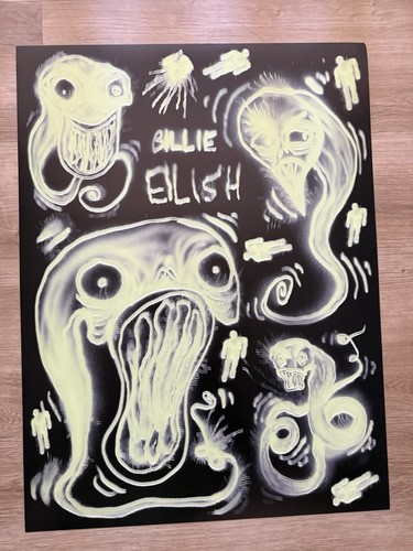 Poster billie eilish tour - billie,