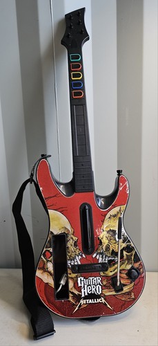 Nintendo wii guitar - guitar, hero