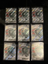 Pokemon Solcoferreo Ex Shiny Full Art X9 ITA Promo Tin Destino Di Paldea 