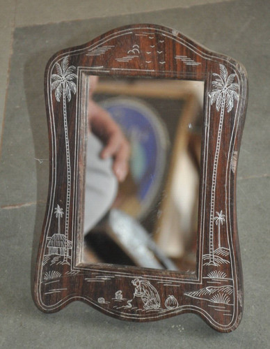 Vintage legno argento - in,
