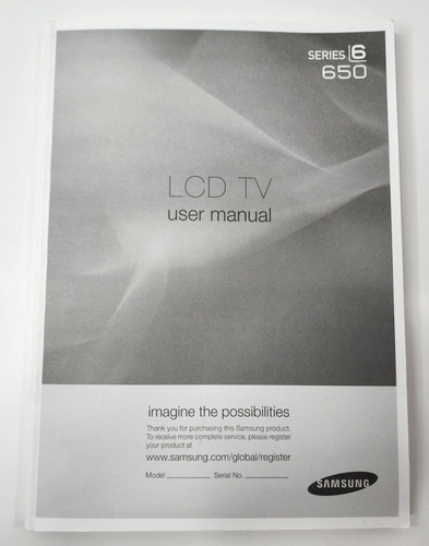 Manuale utente lcd samsung - manuale,