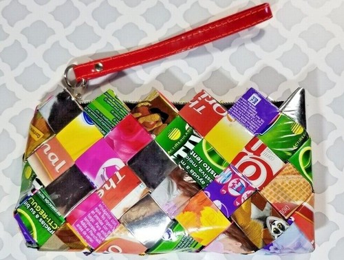Upcycled wrapper pochette - upcycled,