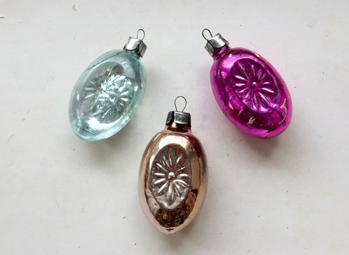 Set glass bauble - 3:,