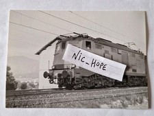 Fotografia Linea Firenze Prato Locomotore Elettrico FS E 424 Anno 1960