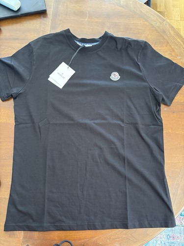 Moncler shirt uomo nero - t-shirt,