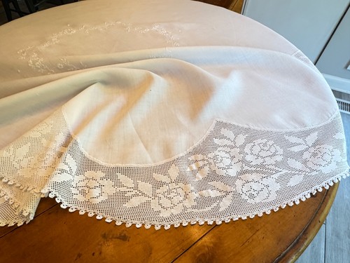 Tovaglia vintage lino - in,