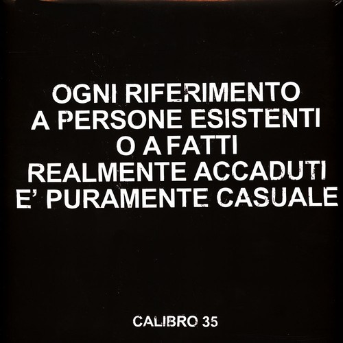 Calibro any resemblance - calibro,