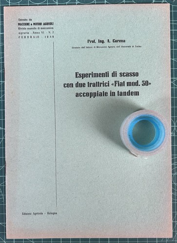 Raro fascicolo esperimenti - fascicolo,