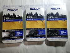 Catena per sega 3 TriLink 8 pollici S34 sega ad asta confezione da 2 14334X2TLW Echo Remington Poulan