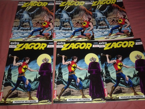 Zagor vari numeri esteri - zagor-vari,