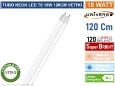 TUBO LED SMD IN VETRO T8 G13