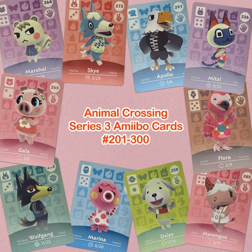 Animal crossing serie carte - animal, 3