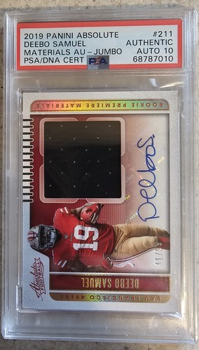 Deebo samuel 2019 - samuel, panini