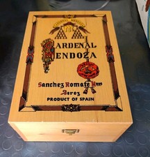 Cassetta di Legno Vintage Brandy Cardenal Mendoza Product Of Spain