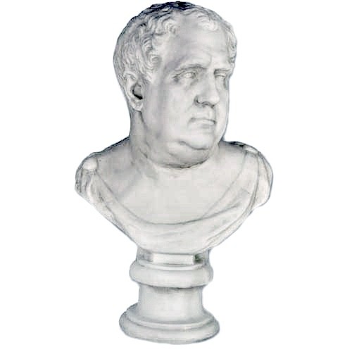 Busto imperatore romano - busto,